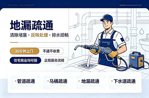 本溪地漏疏通
